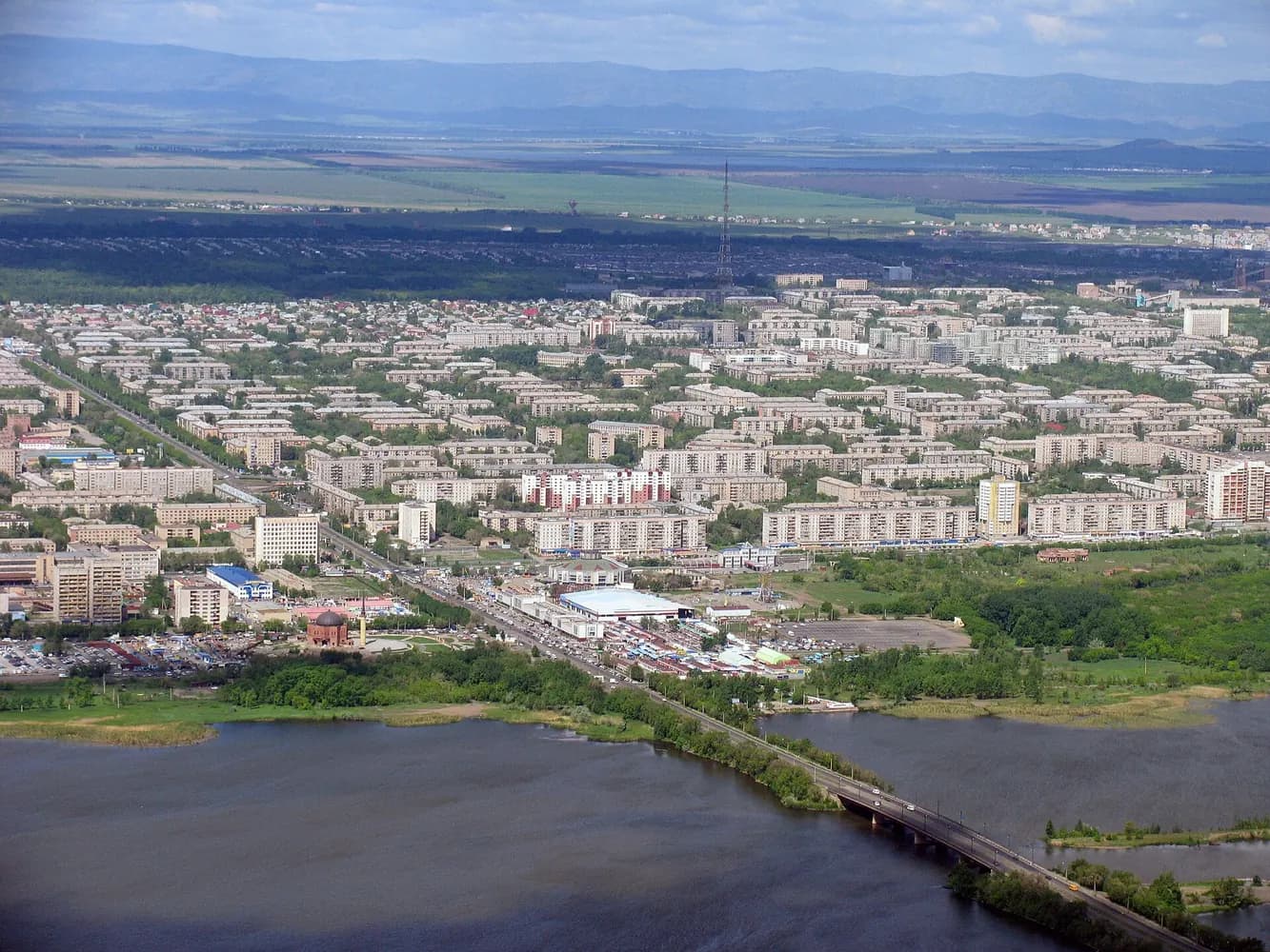 Панорама города Магнитогорск