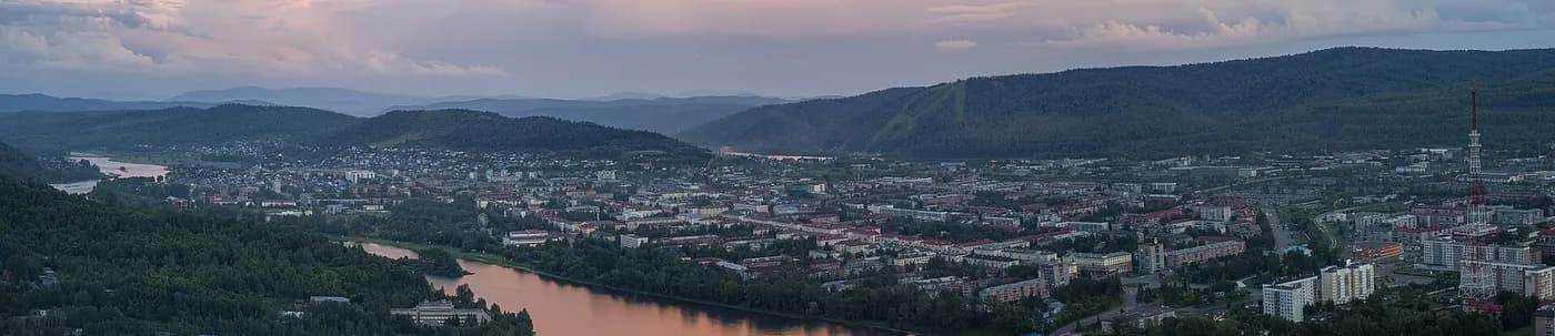 Панорама города Междуреченск