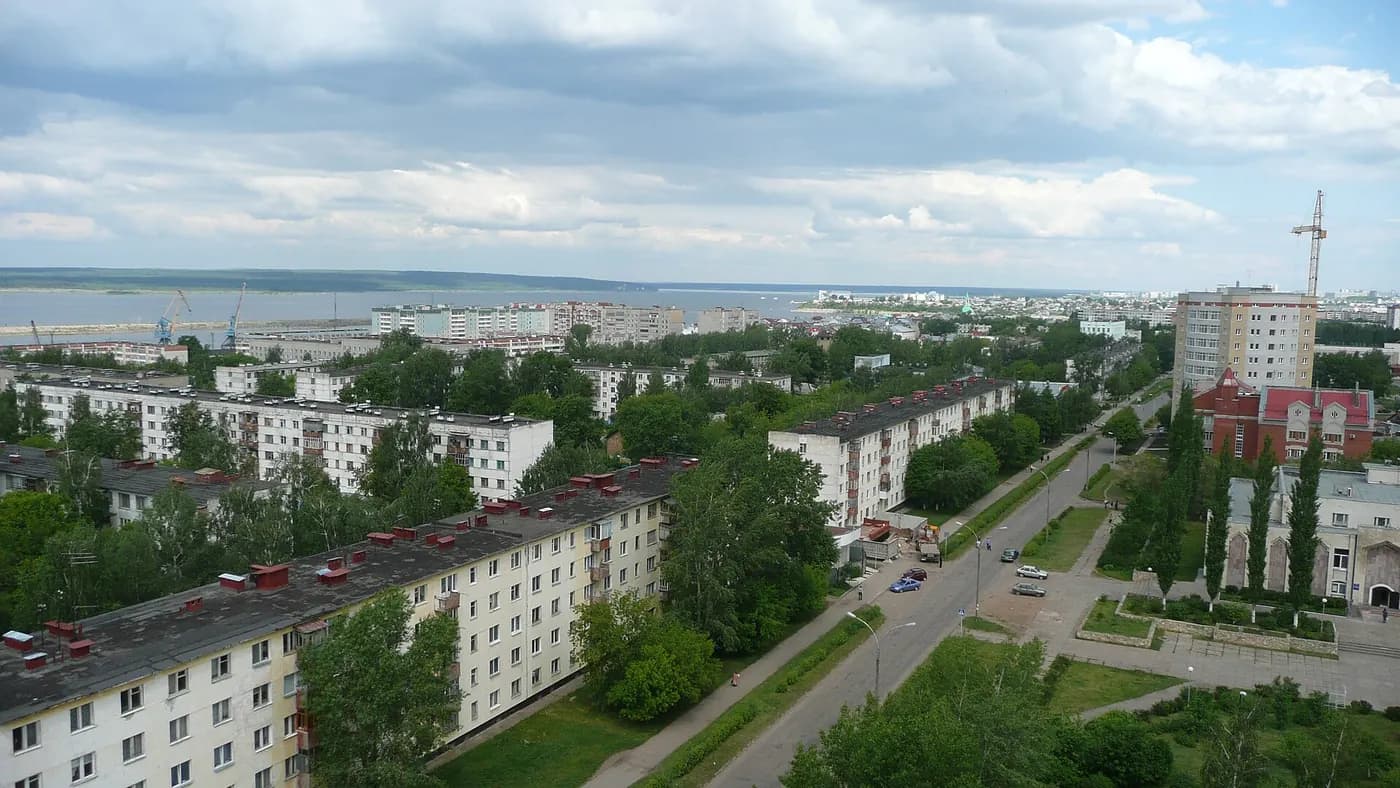Панорама города Набережные Челны