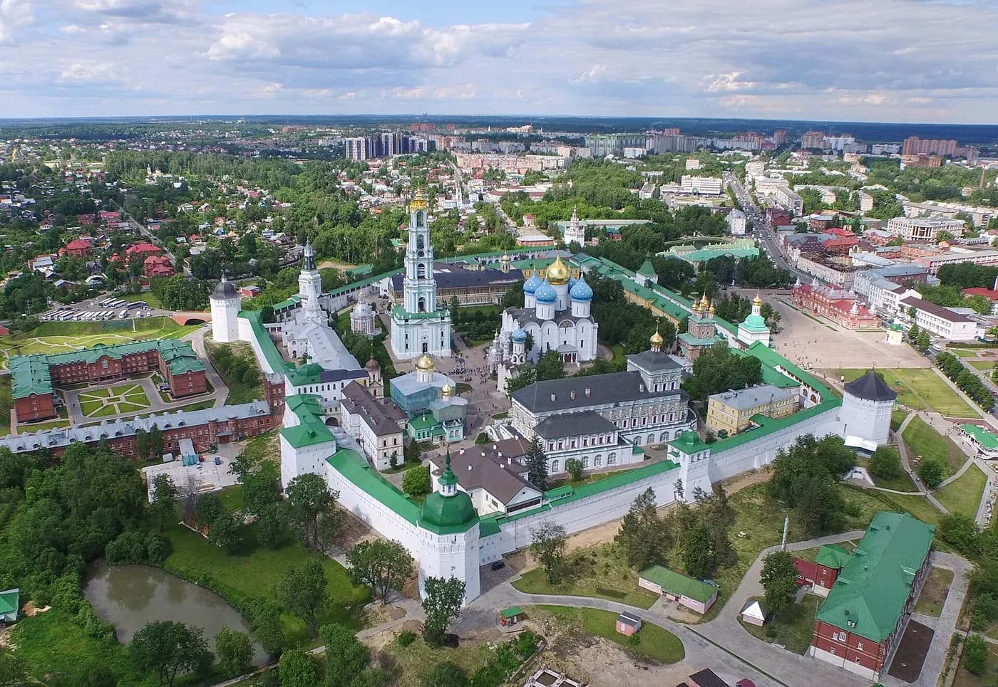 Панорама города Сергиев Посад