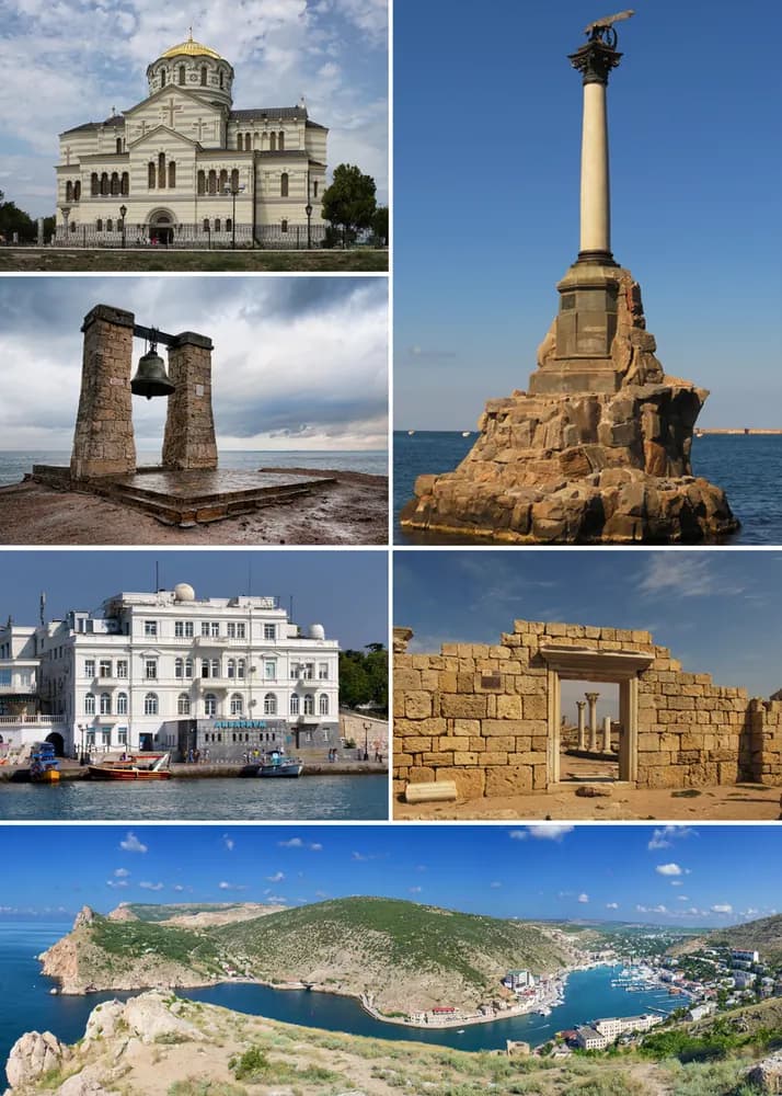 Панорама города Севастополь