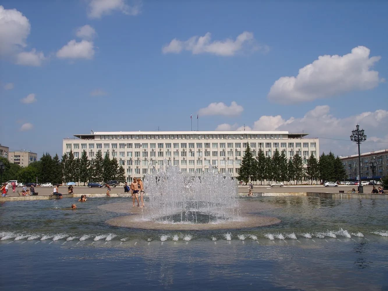 Панорама города Благовещенск
