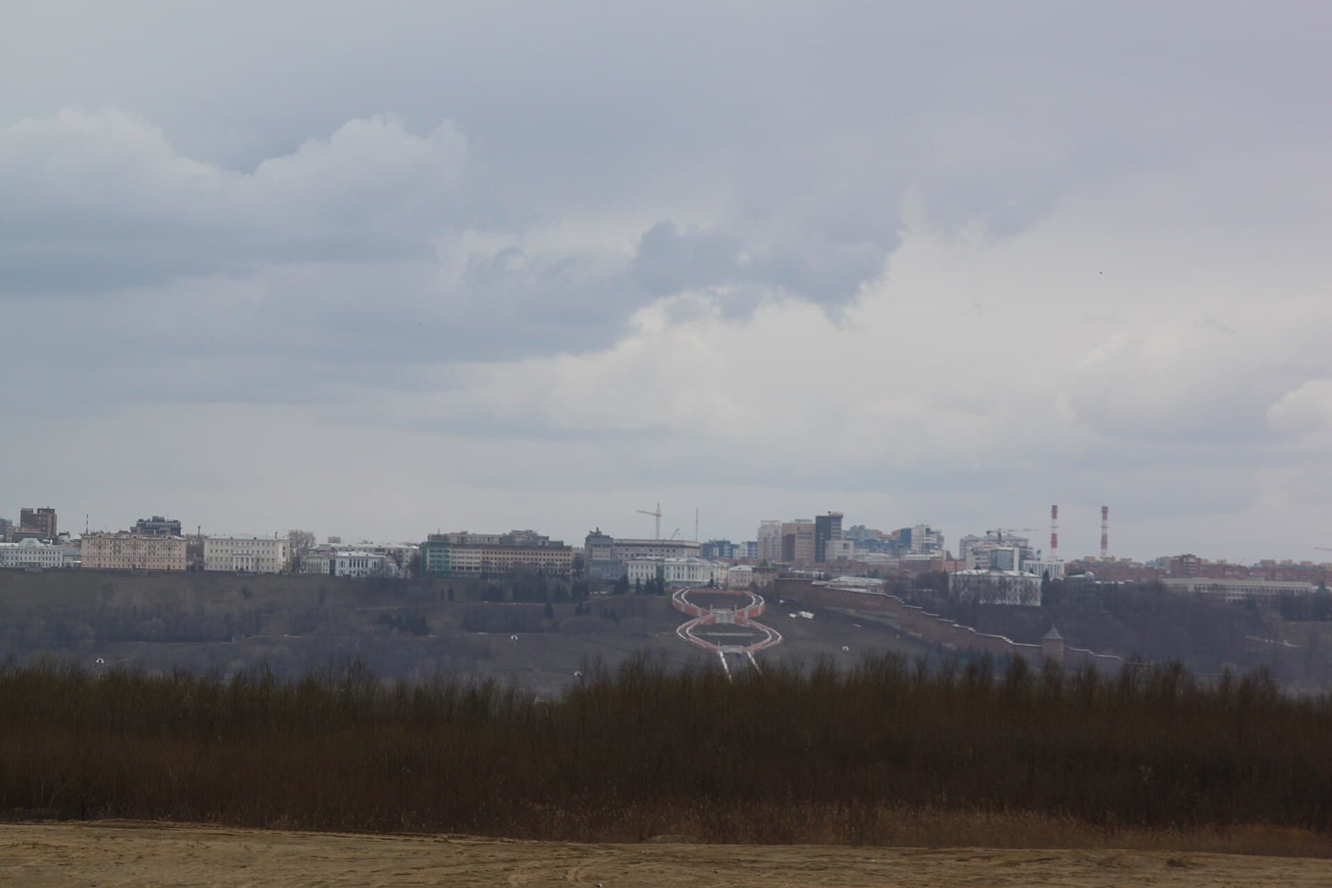 Панорама города Бор