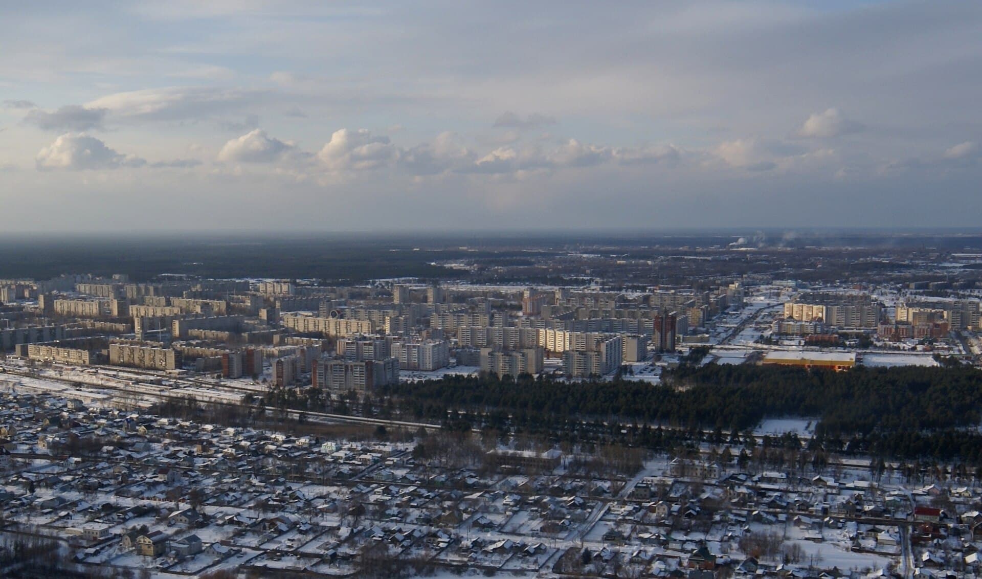 Панорама города Дзержинск