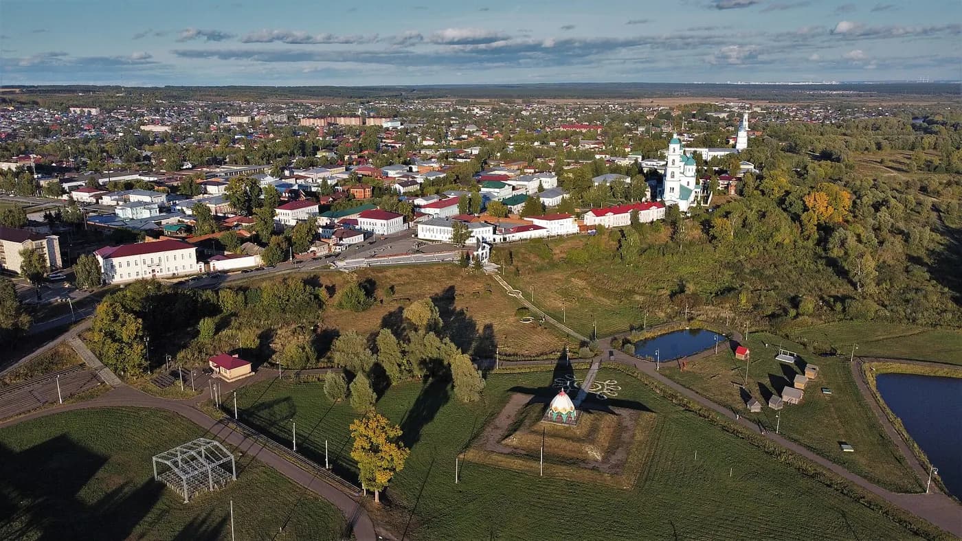 Панорама города Елабуга