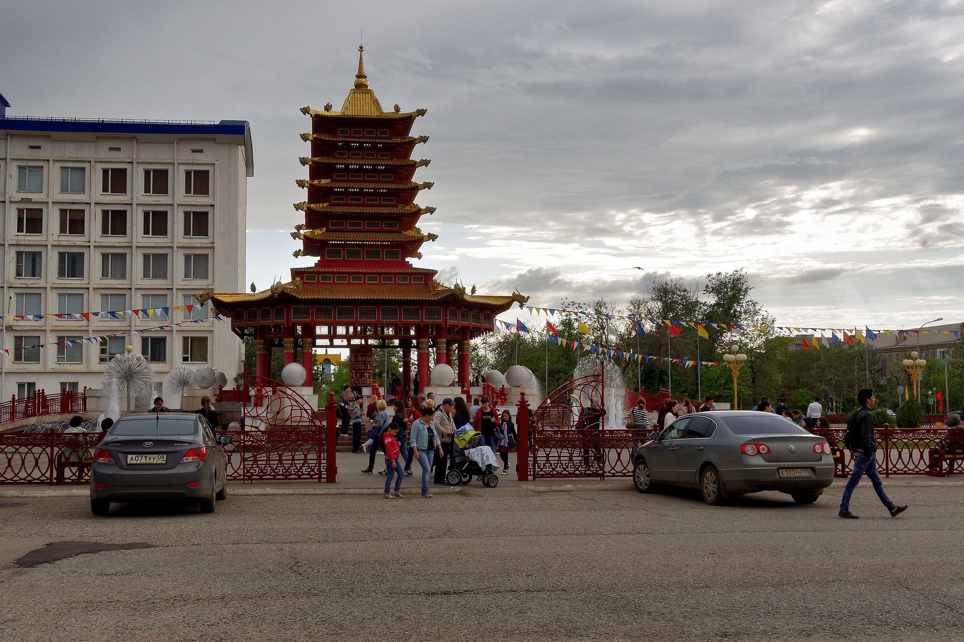 Панорама города Элиста