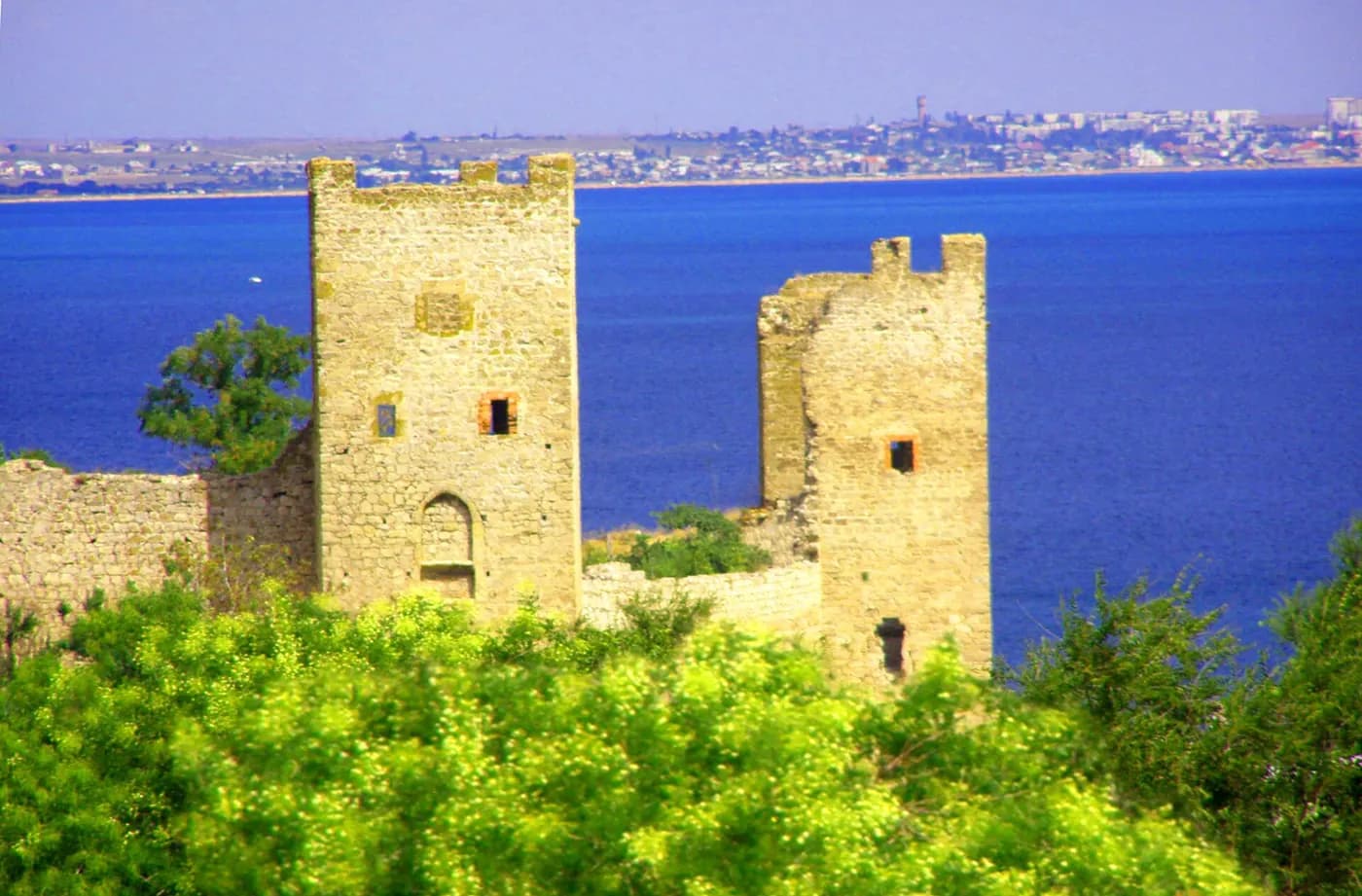 Панорама города Феодосия