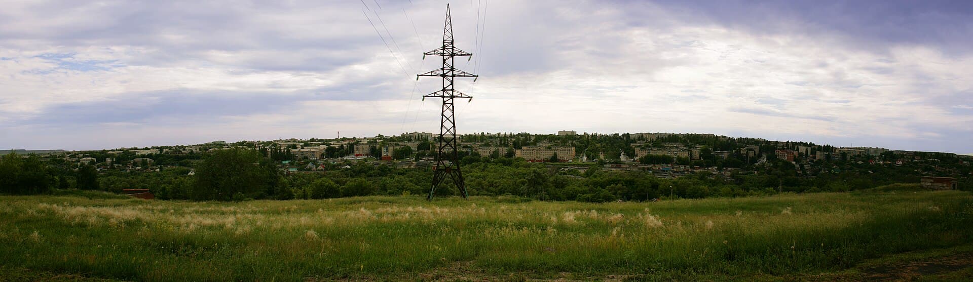 Панорама города Губкин