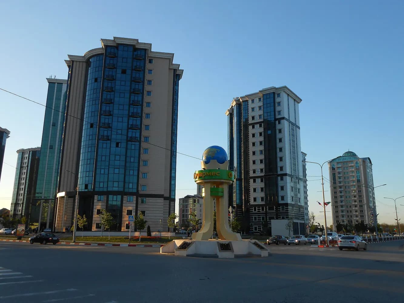 Панорама города Гудермес