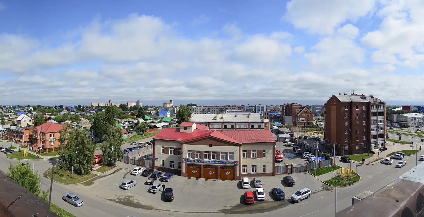 Панорама города Ишим