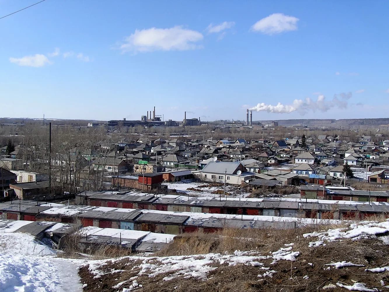 Панорама города Искитим
