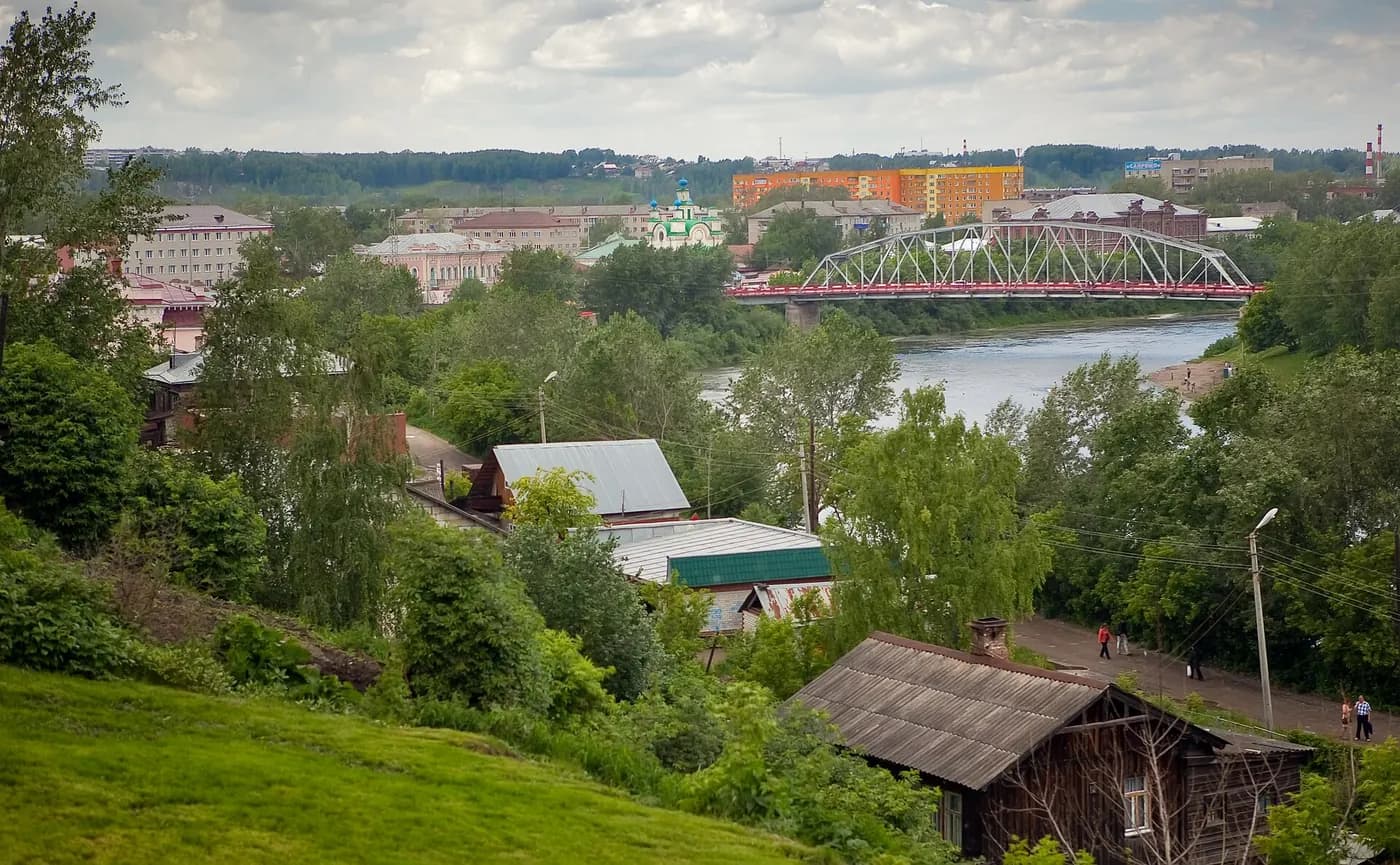 Панорама города Кунгур
