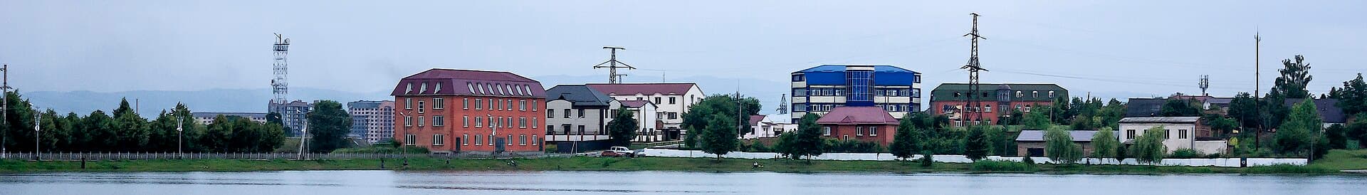 Панорама города Назрань