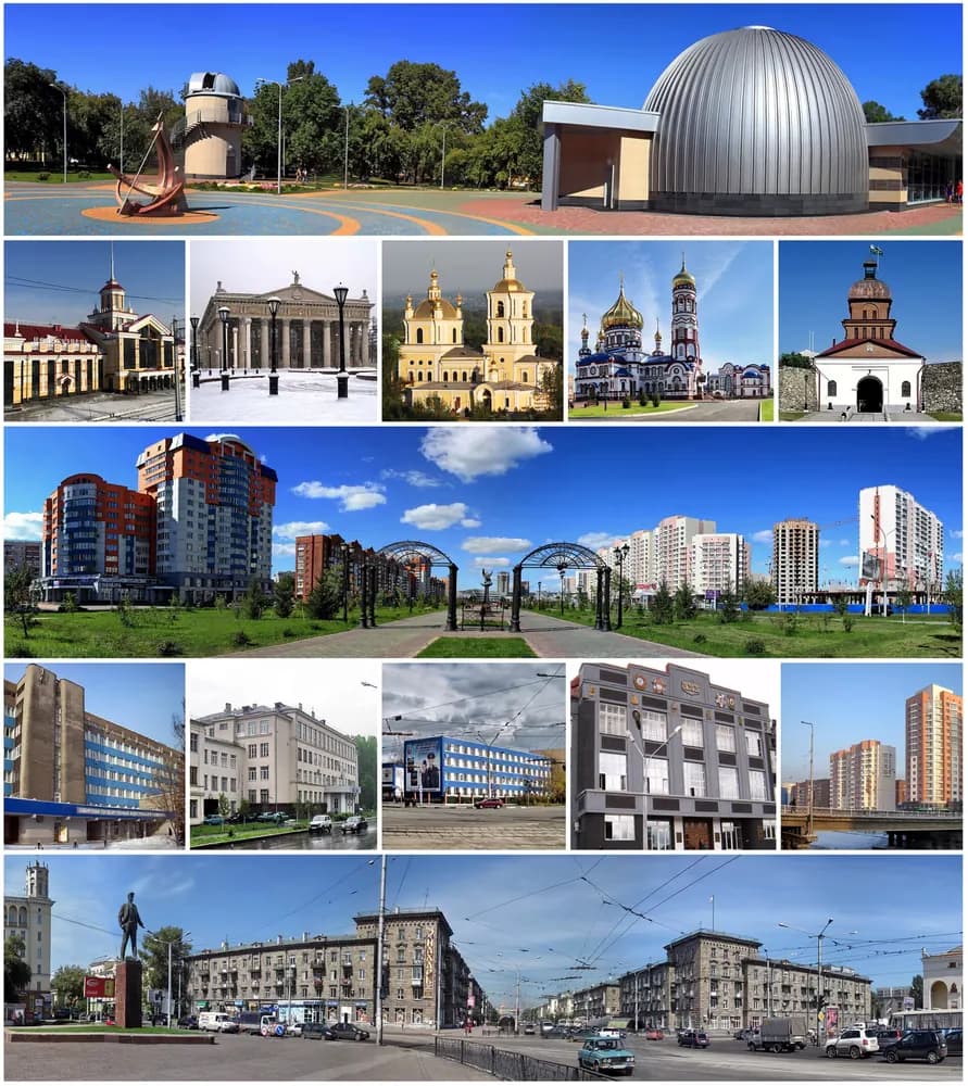 Панорама города Новокузнецк