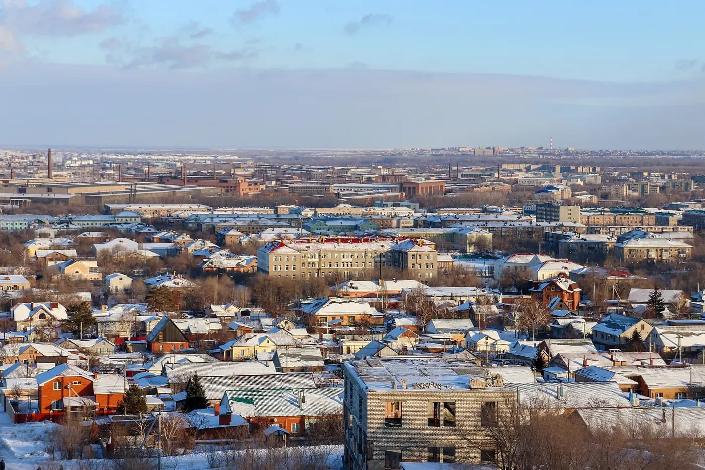 Панорама города Орск