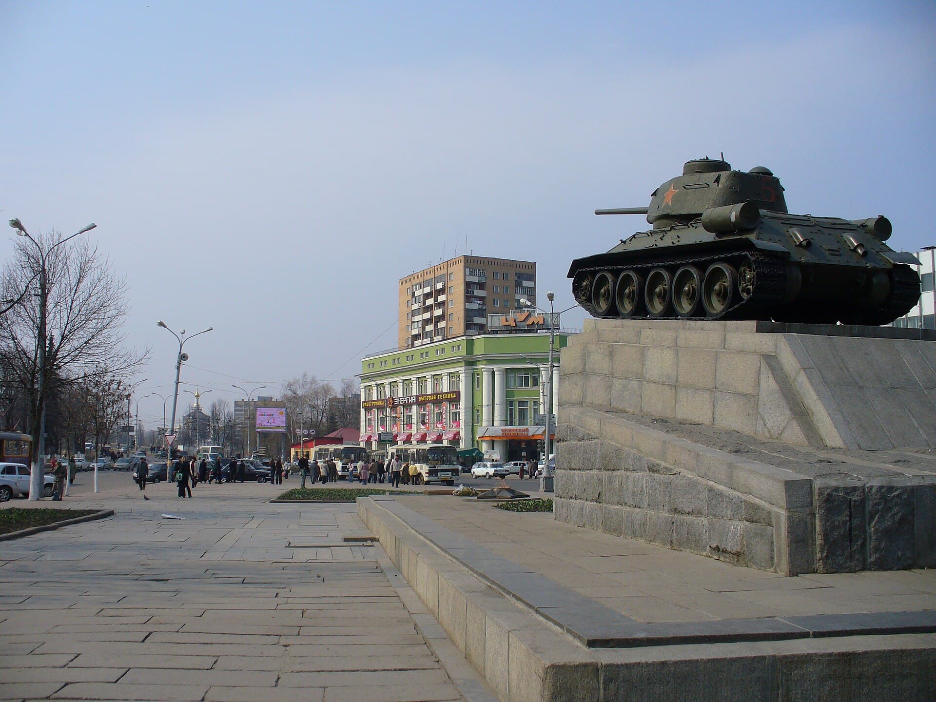 Панорама города Орёл