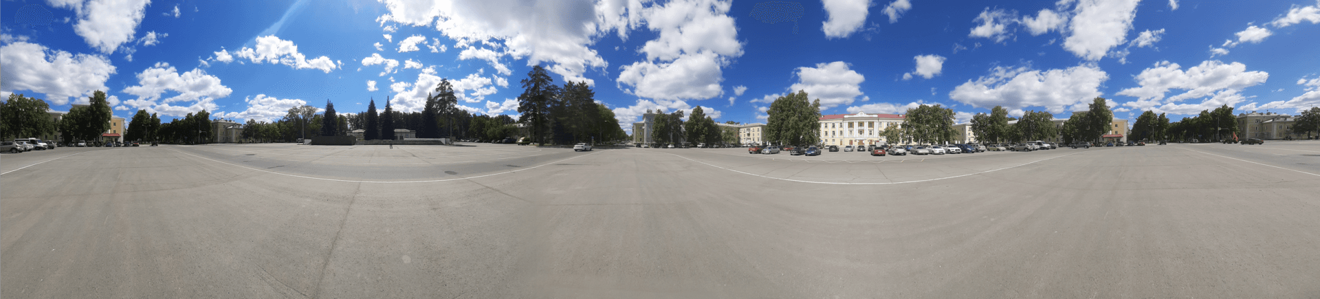 Панорама города Озёрск
