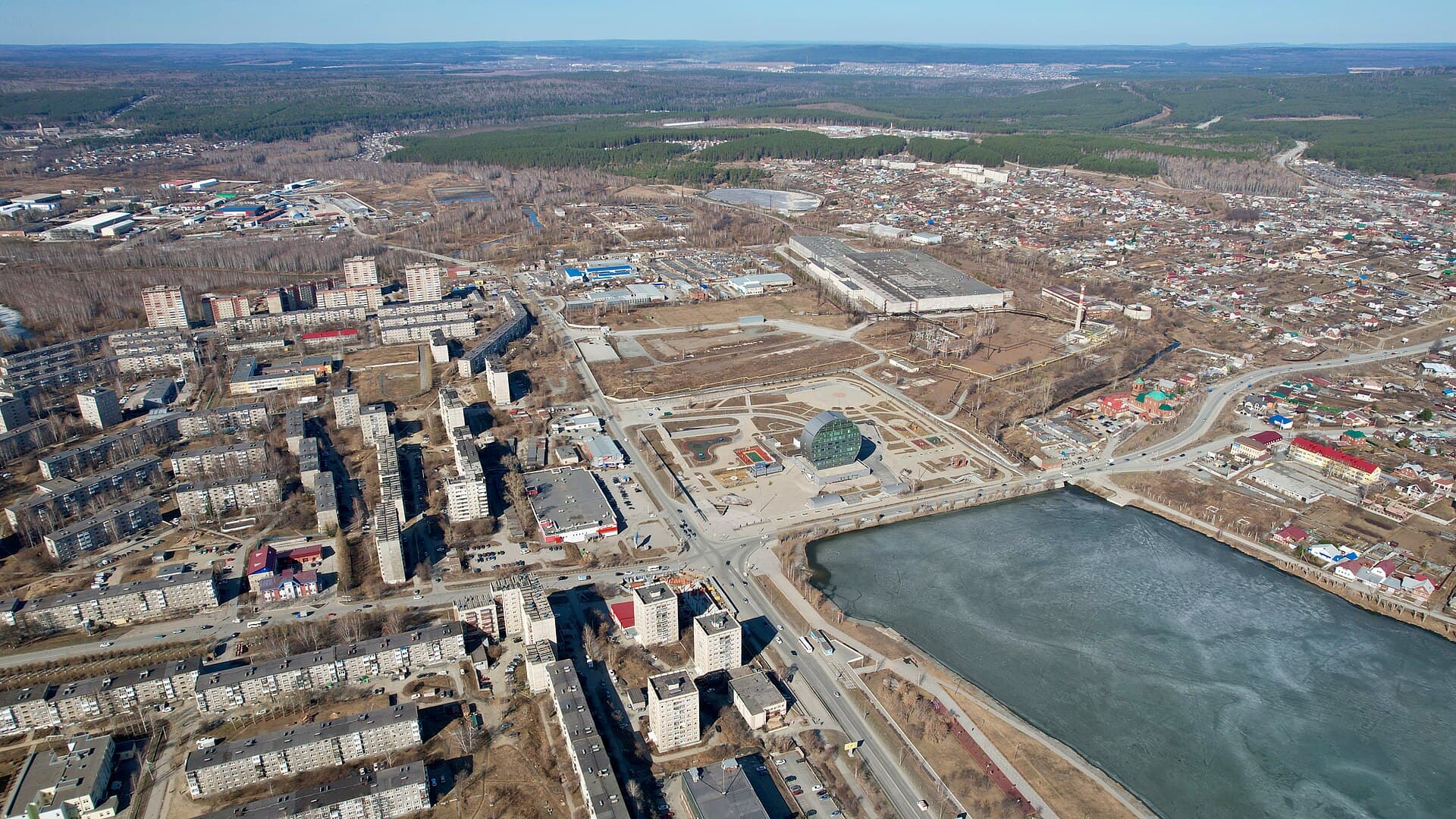 Панорама города Первоуральск