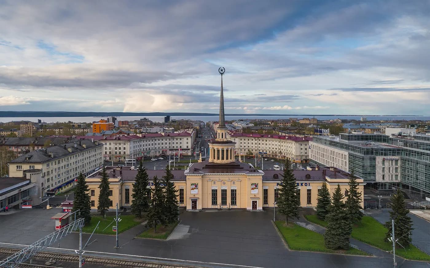 Панорама города Петрозаводск