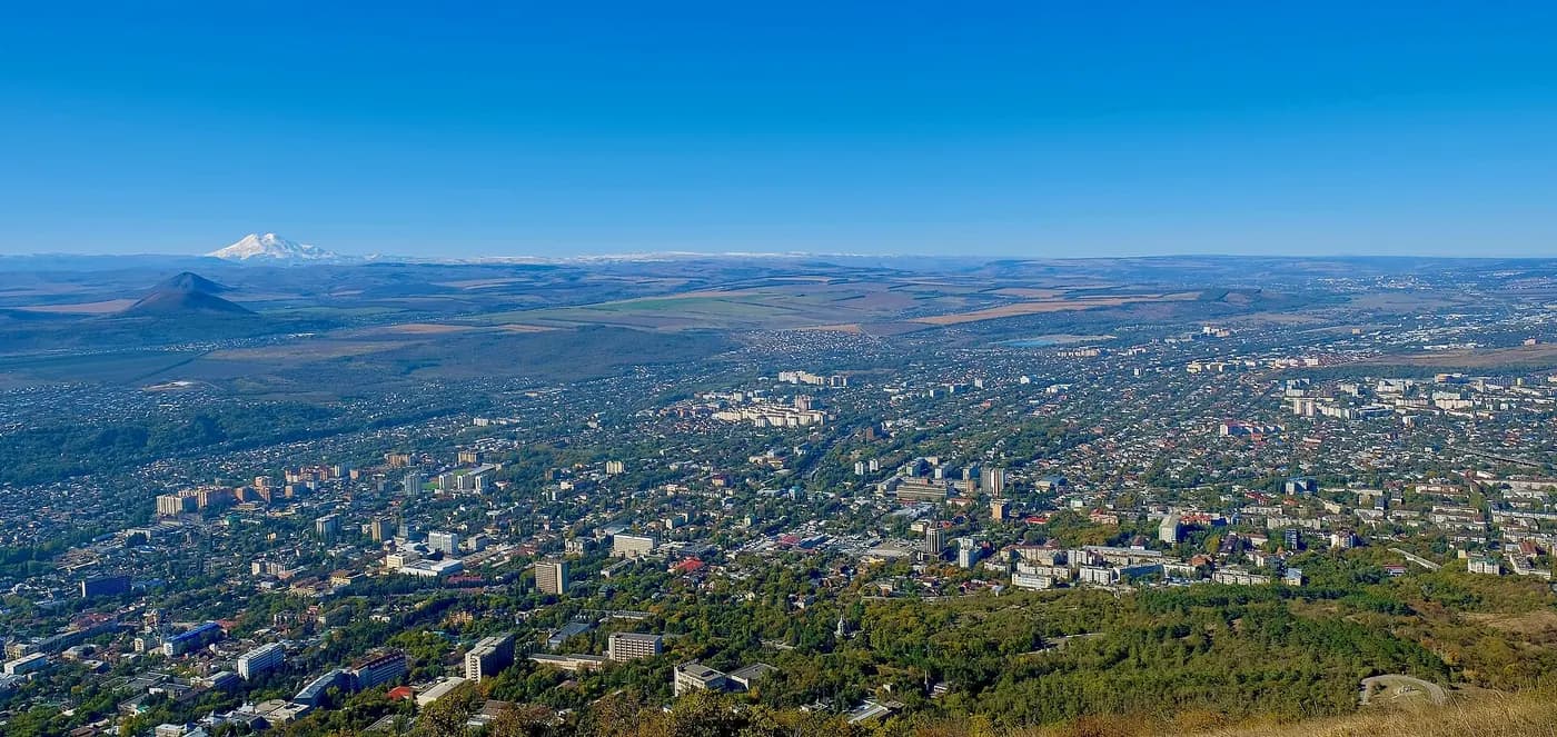 Панорама города Пятигорск