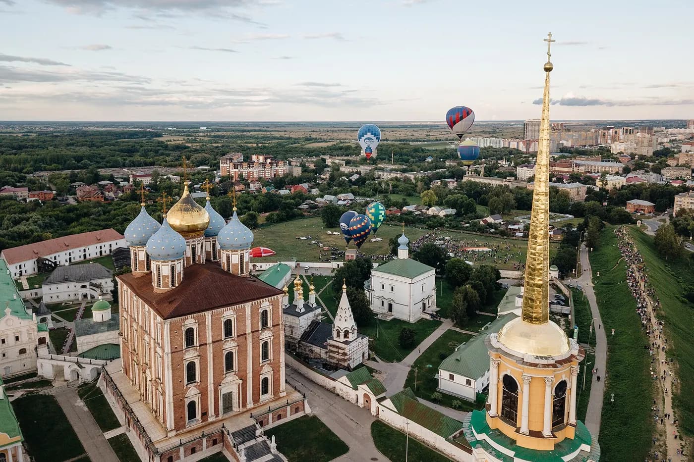 Панорама города Рязань