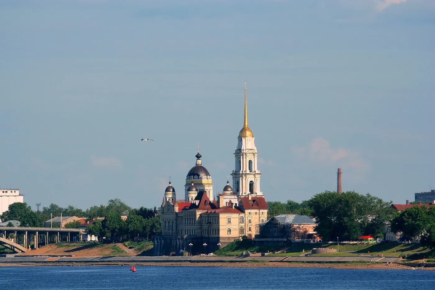 Панорама города Рыбинск