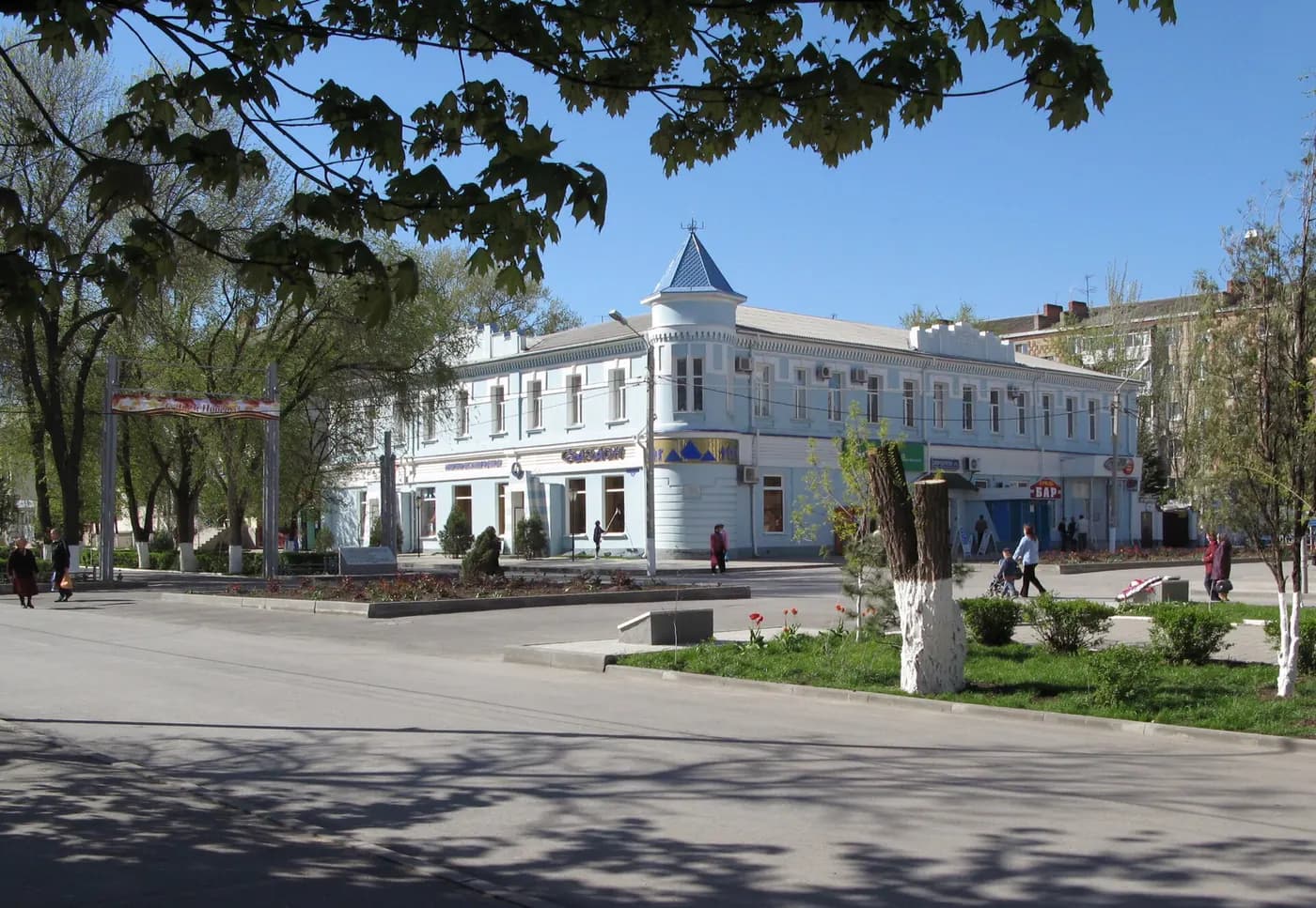 Панорама города Сальск