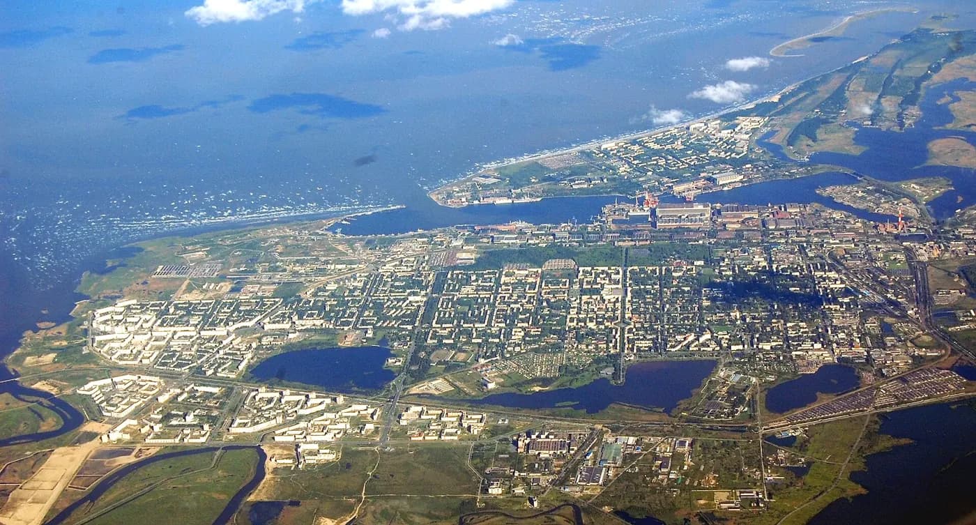 Панорама города Северодвинск