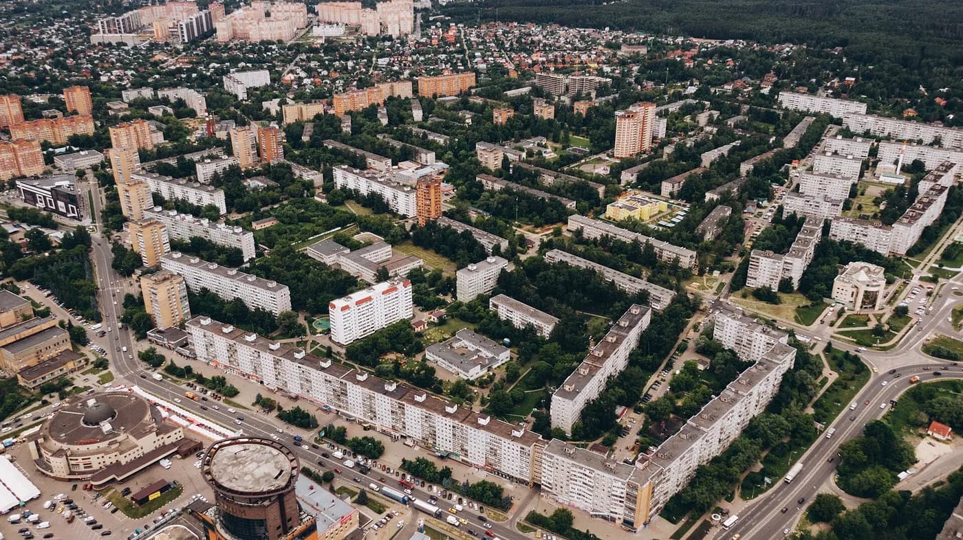 Панорама города Щёлково