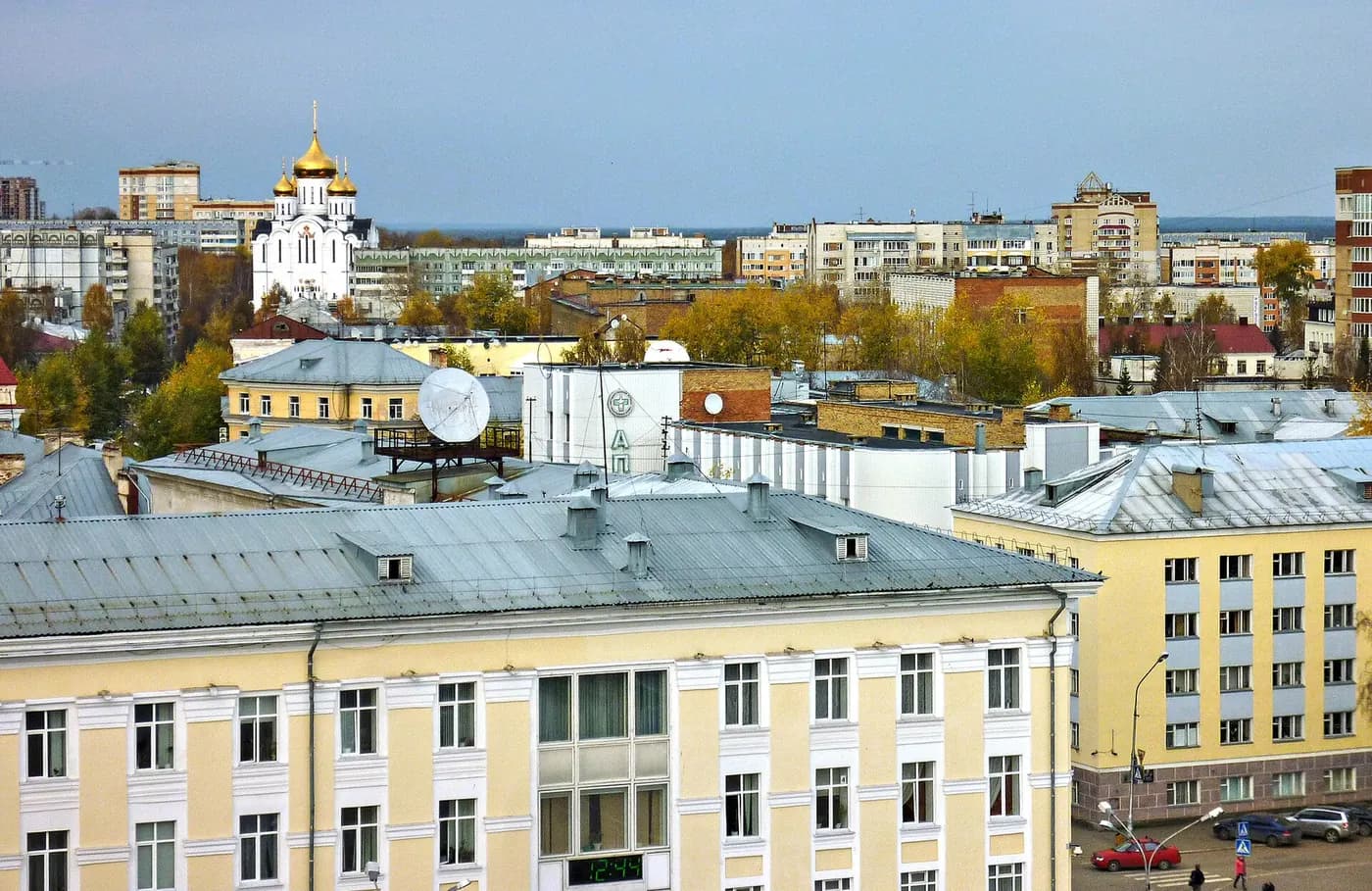 Панорама города Сыктывкар