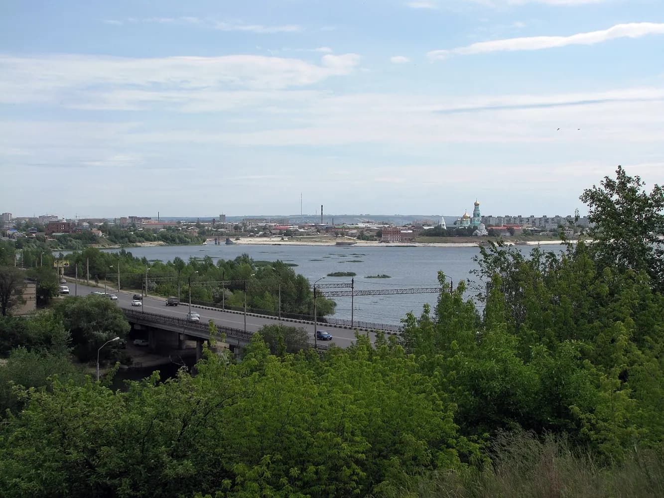 Панорама города Сызрань