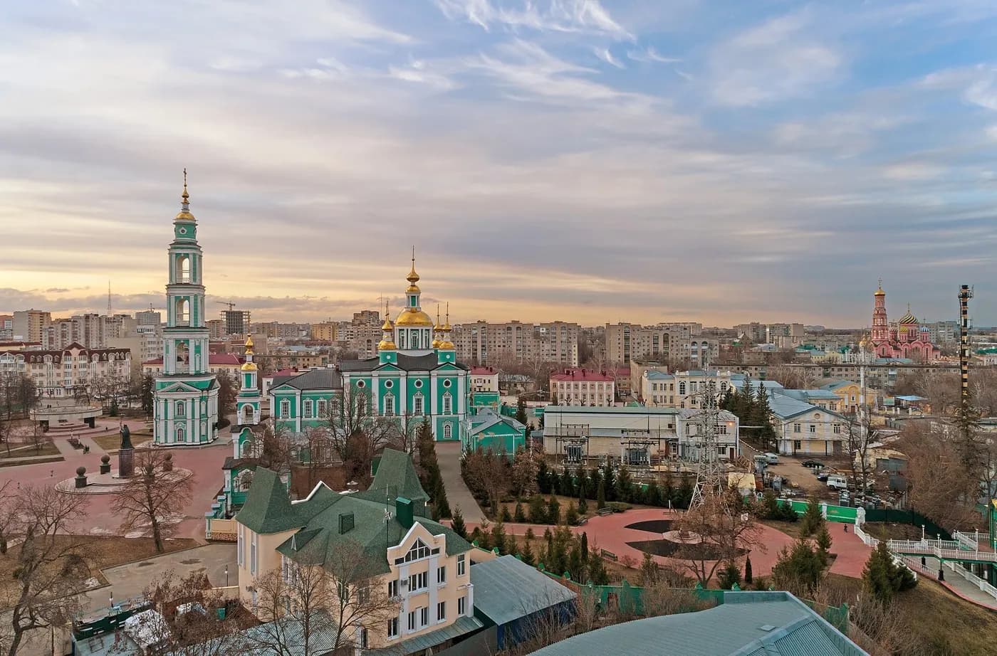 Панорама города Тамбов