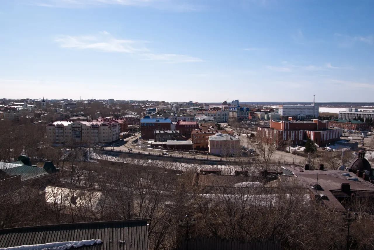 Панорама города Томск