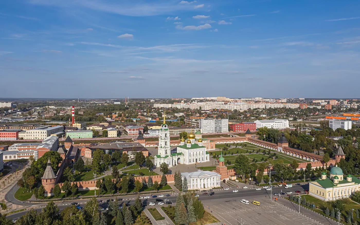 Панорама города Тула