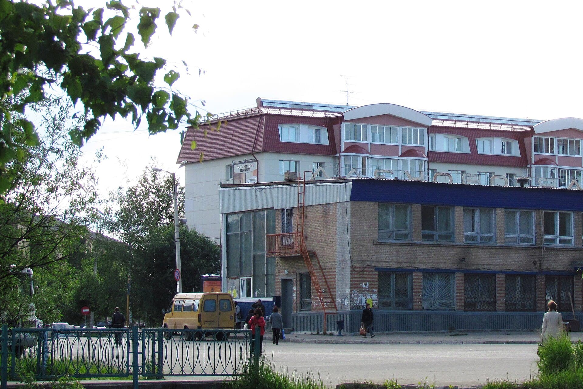 Панорама города Ухта