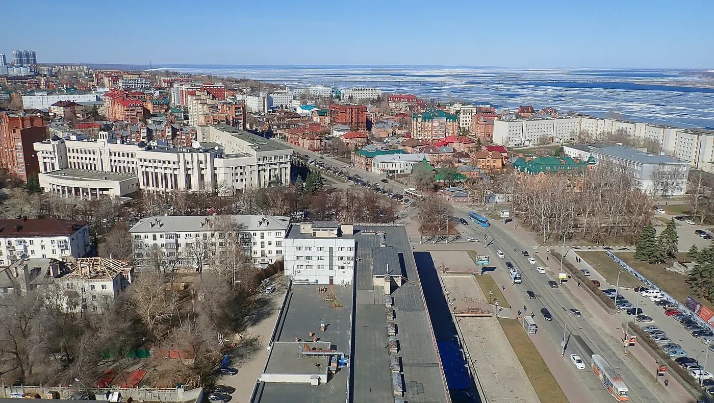 Панорама города Ульяновск