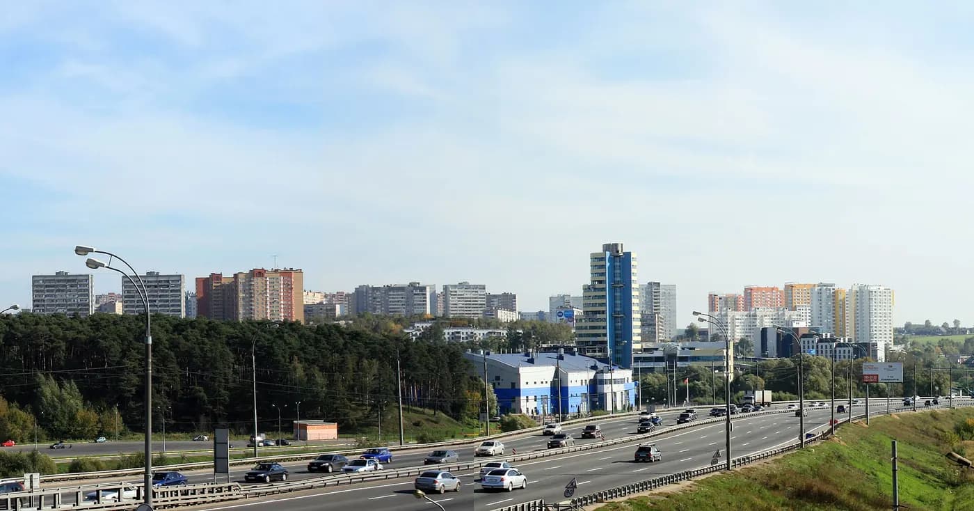 Панорама города Видное