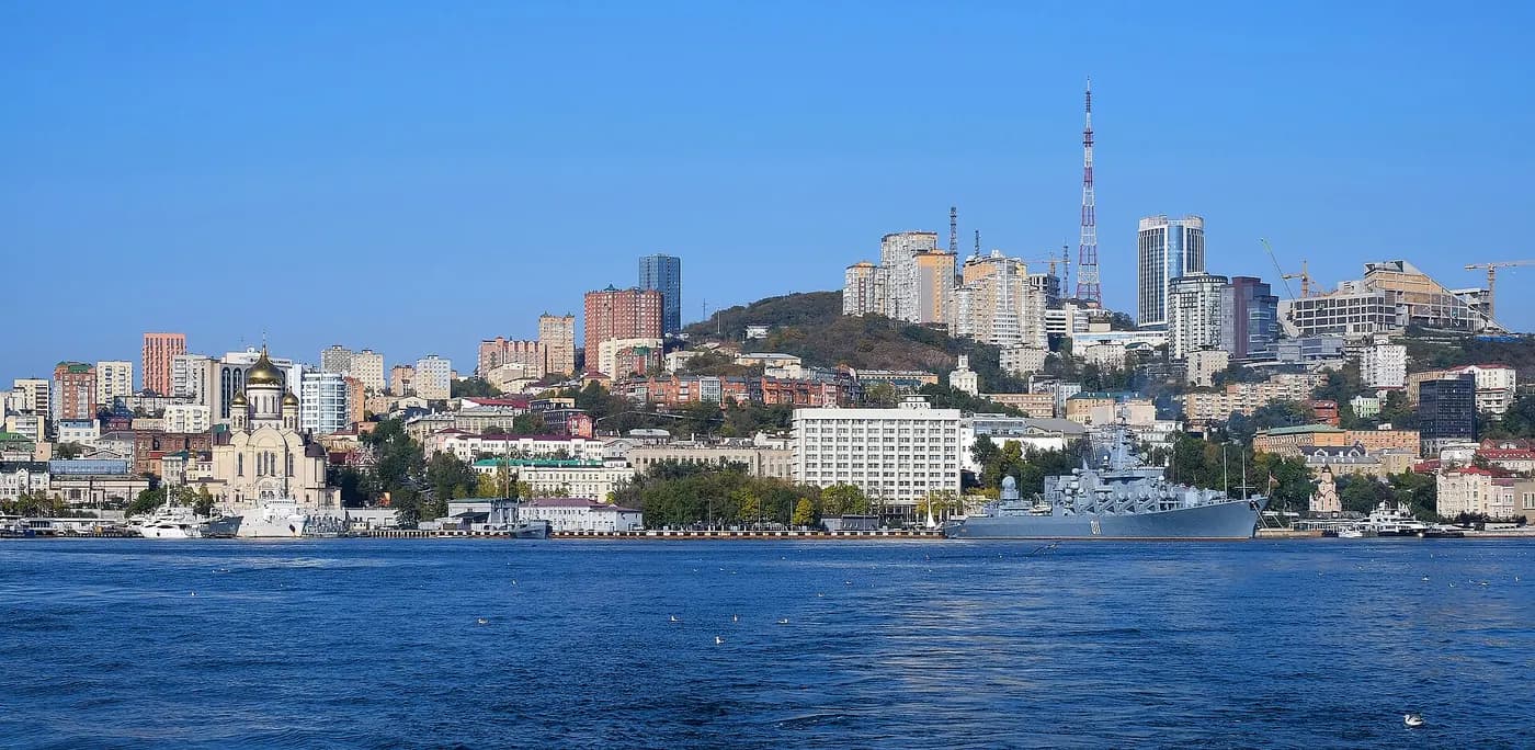 Панорама города Владивосток