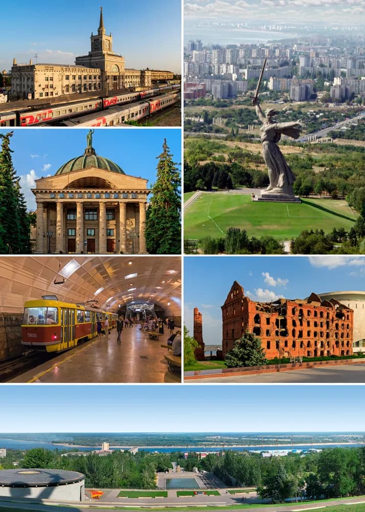 Панорама города Волгоград