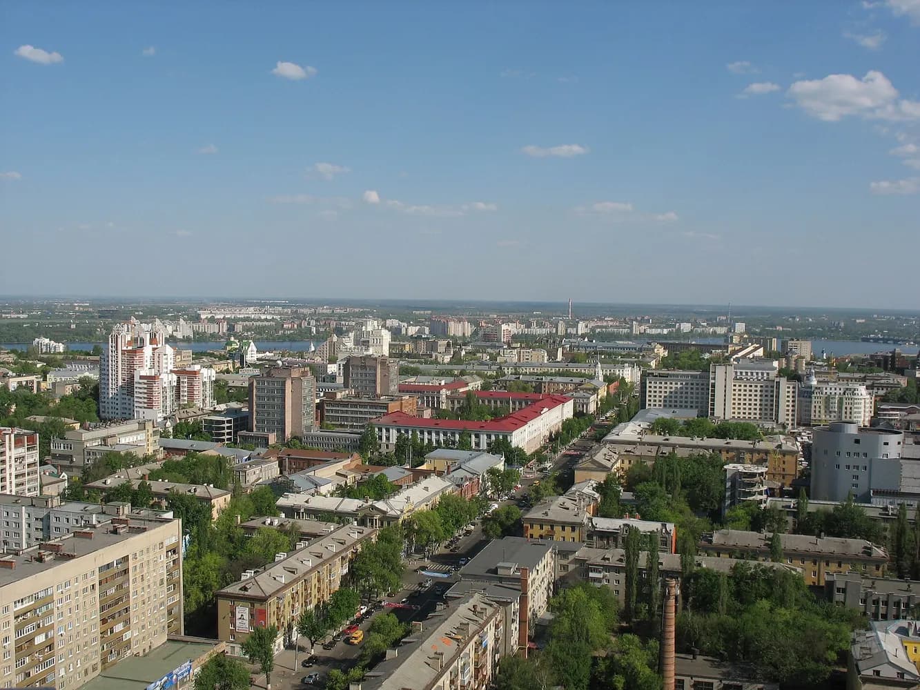 Панорама города Воронеж