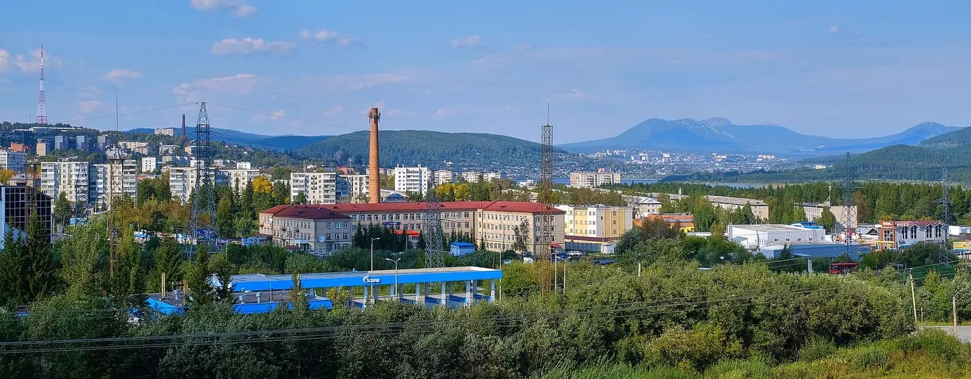 Панорама города Златоуст